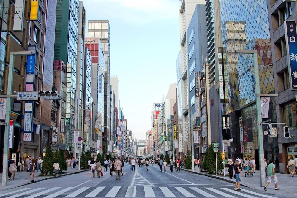 Ginza International Hotel Токио Экстерьер фото