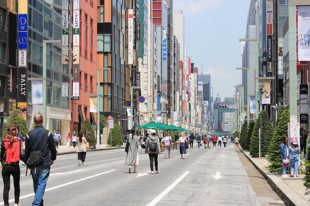 Ginza International Hotel Токио Экстерьер фото