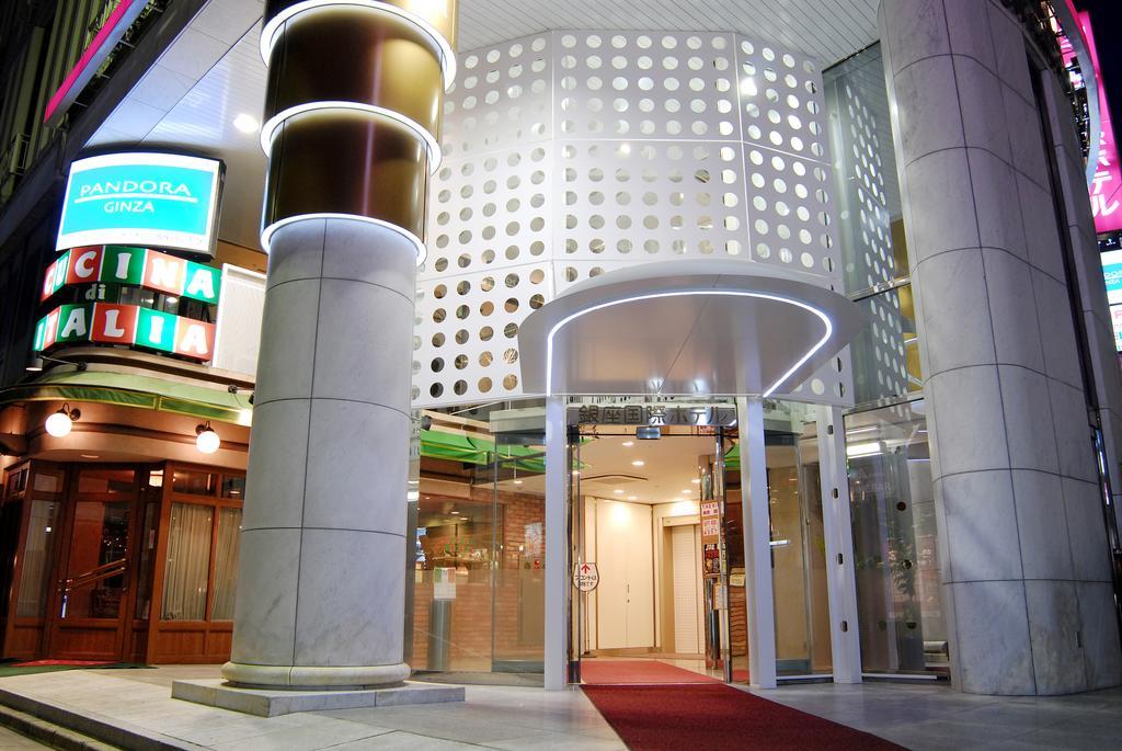 Ginza International Hotel Токио Экстерьер фото